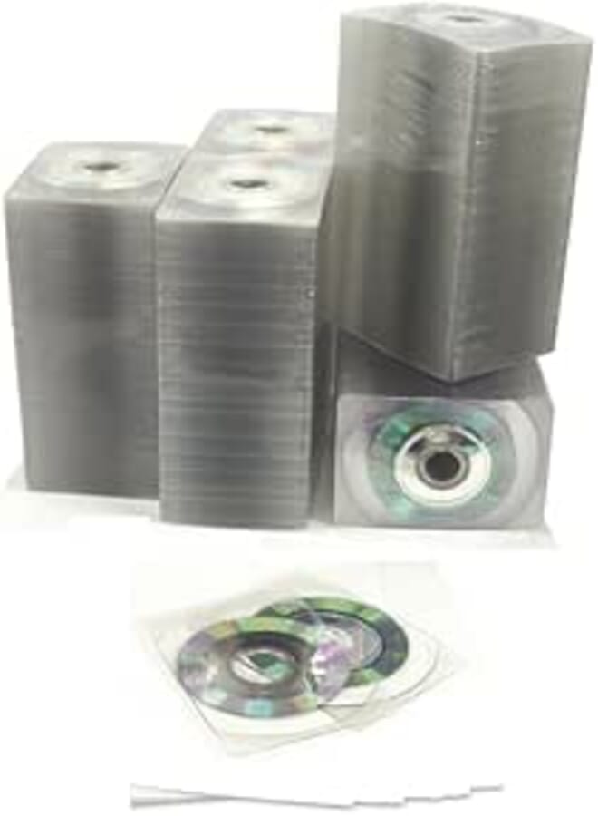 Blank CD Business Card for Personal & Business Data – Add Photos & Videos, Mini CD 35–50MB Storage